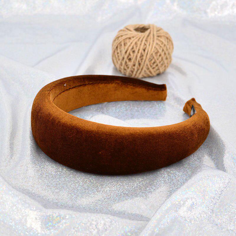 Бархатный ободок для головы