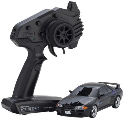 Kyosho Полноприводный Nissan Skyline R32 New Movie Edition Электромобиль с радиоуправлением 32652ID Mini-Z GT-R V-SPECII "Initial D"