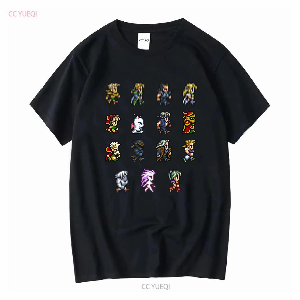 Final Fantasy VI Men's Black s Clothing Size S 3XL vintage Washed Unisex Slightly Stretched Top For Everyday Wear Soft homme