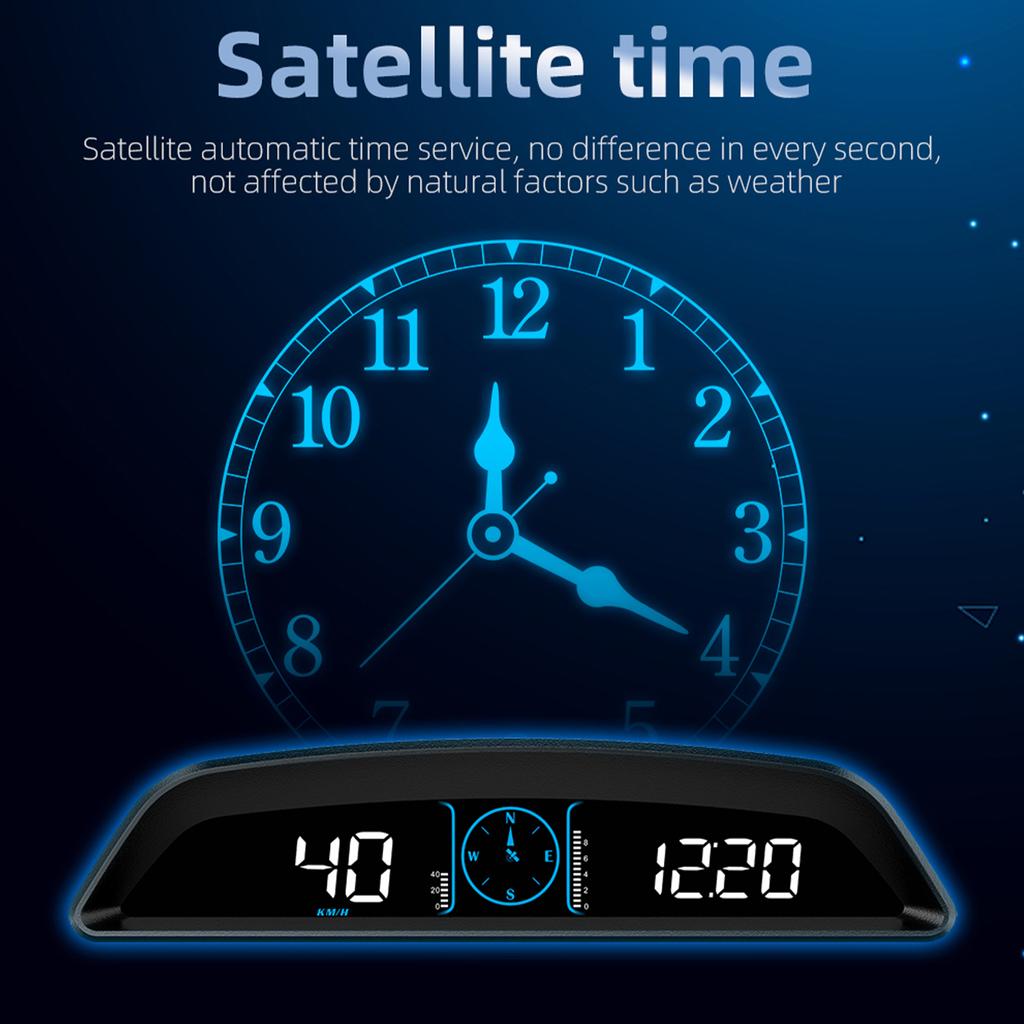 G2 G3 Автомобильный GPS HUD Спидометр Head Up Display HD Цифровой экран Сигнализация превышения скорости Спидометр Автомобильные электронные аксессуары
