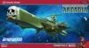 Hasegawa Creator Works Series Galaxy Express 999 Movie Space Pirate Battleship Arcadia Scale Color Coded Plastic Model CW20 Clear 1/2500 Brown, White,