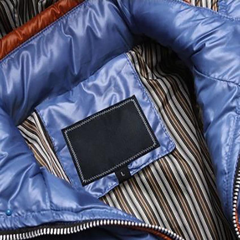 Мужская зимняя куртка, модная, с капюшоном, термо-пуховая, хлопковая, парка, повседневная, с капюшоном, одежда, теплое пальто