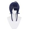 Cosplay Wig with Net, Utsumi Elise Purple, Heat-Resistant Wig