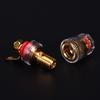 2X Amplifier Speaker  Terminal Binding Post Connector For 4Mm Banana Plug