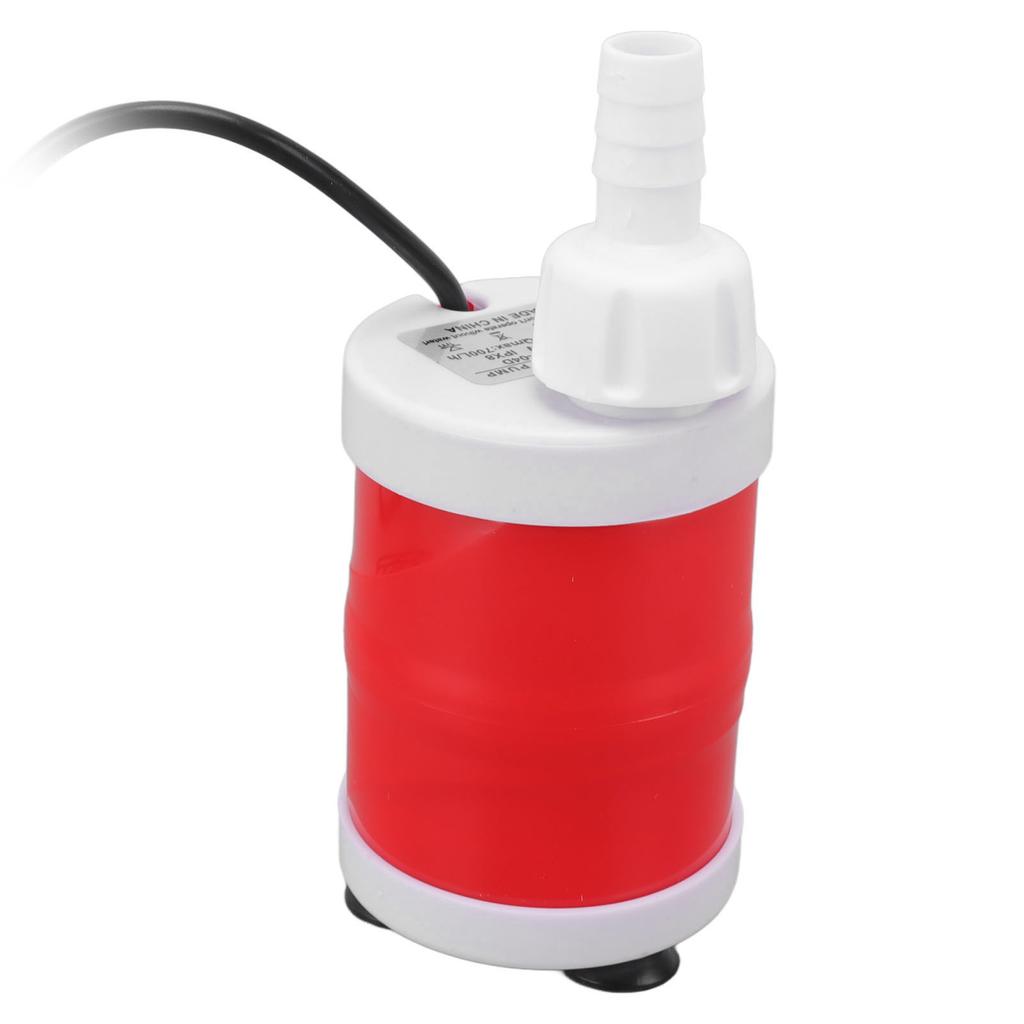 Aquarium Submersible Pump Multipurpose Portable Silent Low Water Level Fish Tank Water Pump DC12V