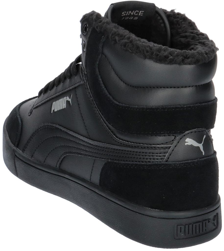 Кроссовки Puma Shuffle Mid Fur (387609) черный/черный/стальной серый