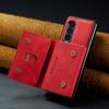 Чехол-держатель для карт, противоударный, кожаный, матовый, для Samsung Galaxy Z Fold4 5G, складной, 4, складной, 3, деловой, сумка для мобильного телефона