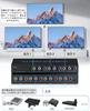 AV-коммутатор RCA, селектор-коммутатор 4x3 RCA, разветвитель, 4 входа, 3 выхода, 1080P 60 Гц, AV-коммутатор, совместимый с DVD-камерами и видео, включает ИК-подсветку.