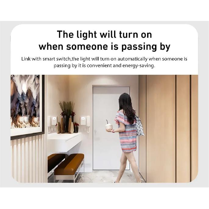 PIR Tuya Zigbee Wifi Датчик движения Инфракрасный детектор Датчик тревоги Работает с Smart Life Tuya Home Assistant Датчик присутствия