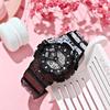 One Piece Childrens Cartoon Digital Wristwatch With Night Light For Kids And Teens