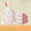 Drawstring Free Tear Printed Garbage Bag Thickened Pe Household Plastic Bag Office Kitchen Cartoon Drawstring Type