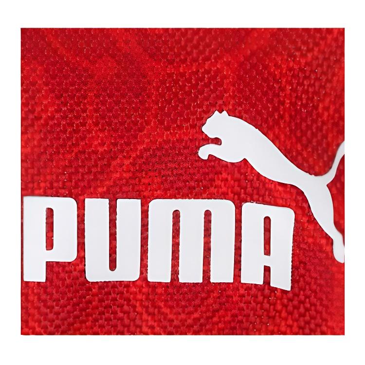 Puma Acm Ftbl Culture Поясная сумка в полоску Унисекс Поясная сумка Черно-красная 077241-04