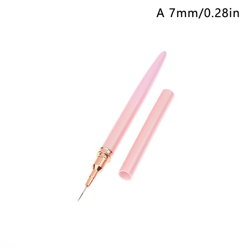 1/5 шт. Профессиональные кисти для дизайна ногтей, кисти для прорисовки линий, инструмент, ультратонкие кисти для рисования деталей, кисти для рисования, ручки для маникюра, инструменты