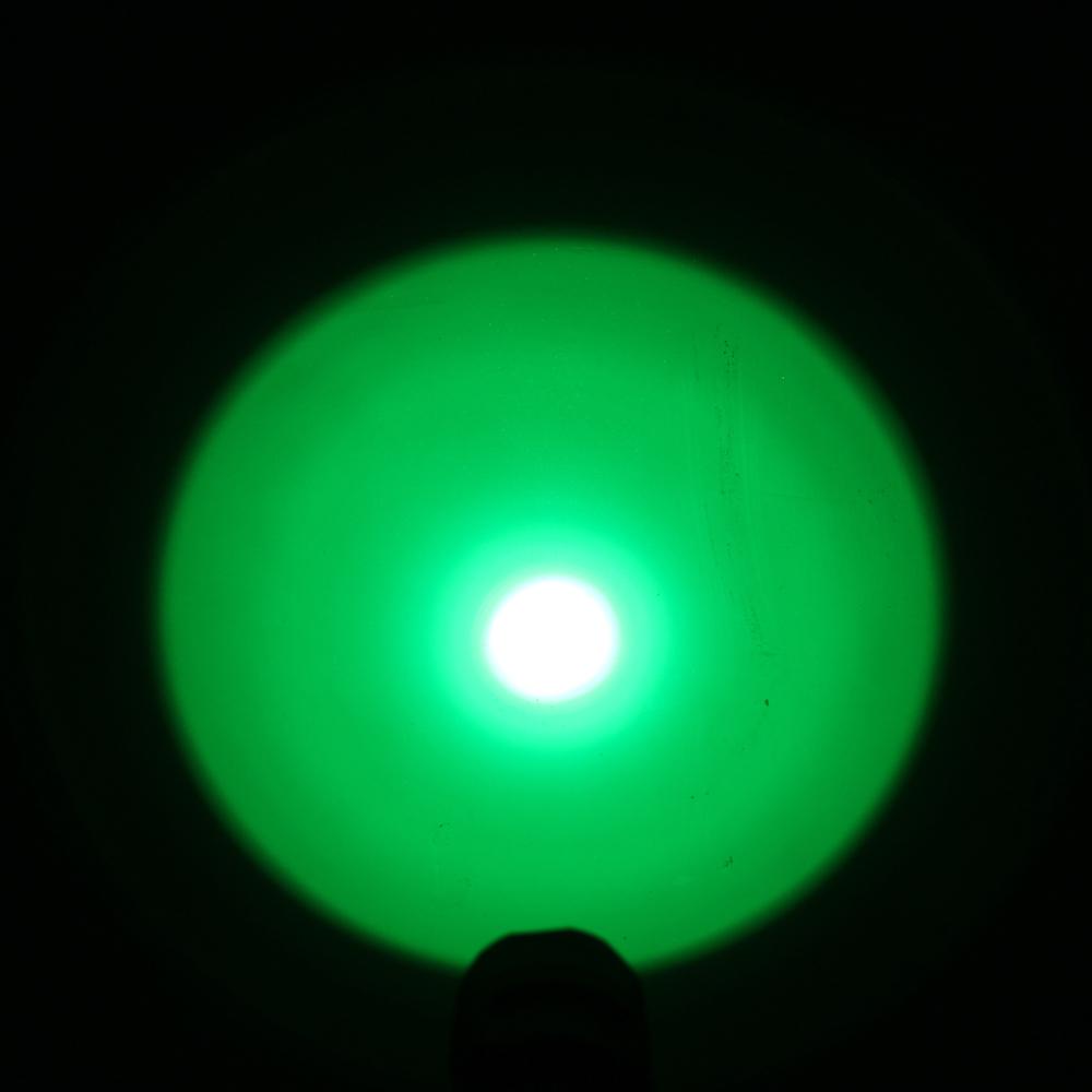 C8 LED Flashlight White/Green/Red Tactical Hunting Rifle Lantern+Pressure Switch+Rail Scope Mount+18650+USB Charger