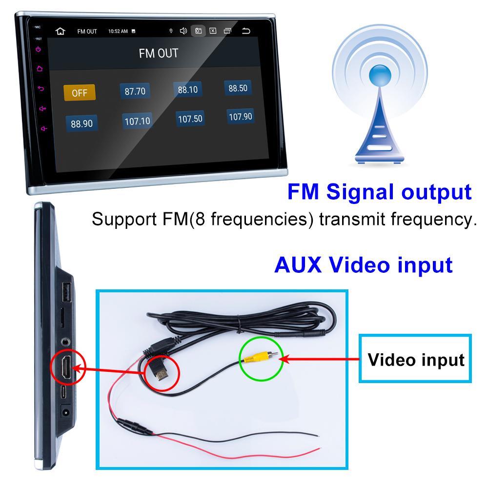 Монитор в подголовнике автомобиля, 10,1 дюйма, IPS, 4K, 1080P, Android 10, планшетный ПК, Wi-Fi, BT, HDMI, зеркальное отображение на задних сиденьях, 2 + 32