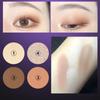 4 цвета Punk Smokey Matte Glitter Eyeshadow Long Lasting Shimmer Eye Shadow Makeup Palette Cool Toned Black Blue Eye Pigment