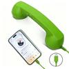 Telephone Style Phone Handset Type-C Handheld Cell Phone Receiver Landline Handle Receiver