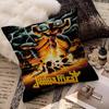 Подушка с логотипом группы J-Judas Priest Подарок Декор для домашнего офиса Спальня Диван Автомобильная Подушка Чехол 45X45