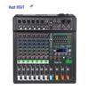 HUST HS-M6 Профессиональный 8-канальный Bluetooth аудиомикшер (Китайская версия)
