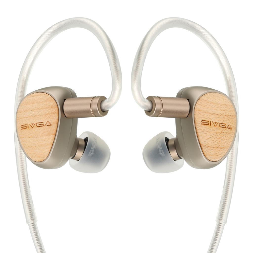 SIVGA Que 10mm Powerful Magnet Beryllium Plated Diaphragm Dynamic Driver Headphones
