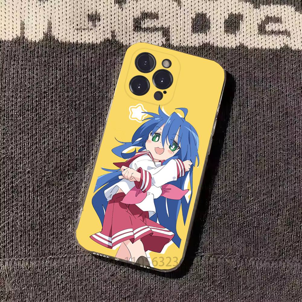 Чехол для телефона Konata Izumi L-Lucky S-Star для iPhone 11Pro 13 12 11 Pro Max 16e 17 Air 16 15 14 Plus 11ProMax