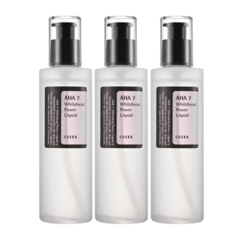 COSRX AHA 7 Whitehead Power Liquid 100ml – 7% Glycolic Acid Exfoliating Essence,Bright & Smooth Skin, K-Beauty Exfoliant