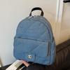 Джинсовый рюкзак женский 2025 новая мода легкий и универсальный женский дорожный рюкзак универсальный студенческий школьный рюкзак