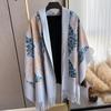 Winter Warm Cashmere Scarf for Women Embroidery Pashmina Blanket Thick Shawl Wrap Neckerchief Fashion Bufanda Echarpe Poncho