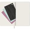Еженедельник Moleskine Precious Ethical 2027 Большой Мягкая обложка Vegea Python Розовый В коробке DSPRETD2512WN3BY27