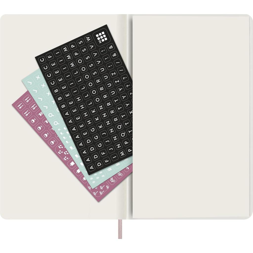 Еженедельник Moleskine Precious Ethical 2027 Большой Мягкая обложка Vegea Python Розовый В коробке DSPRETD2512WN3BY27