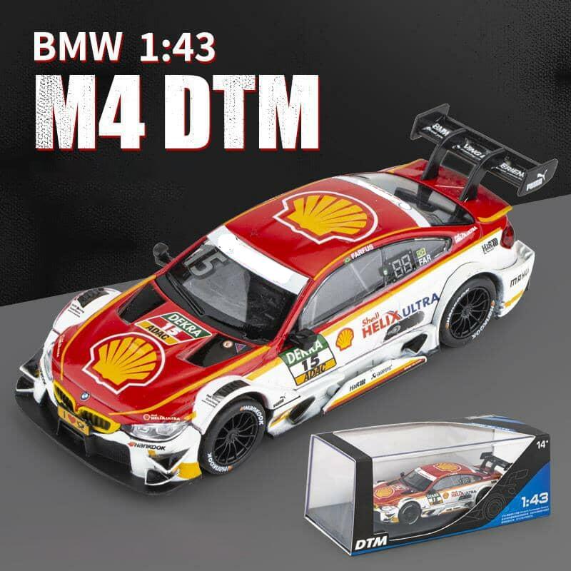 1:43 M4 DTM With Display Box Alloy Car Diecasts & Toy Vehicles Car Model Miniature Scale Model Car For Children