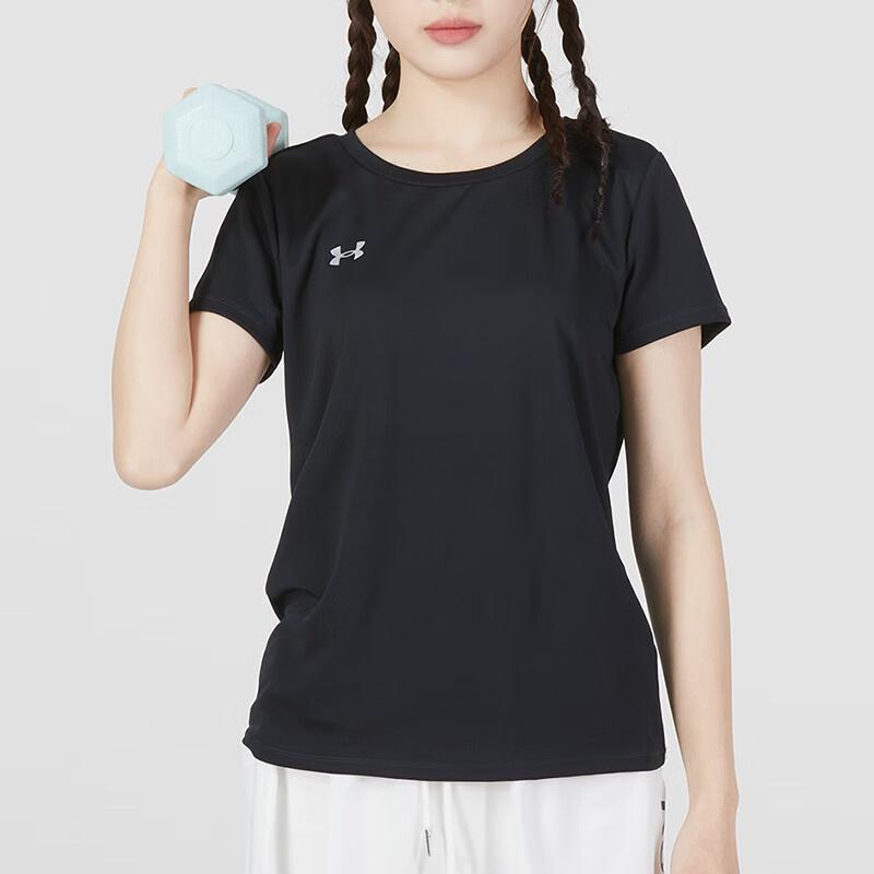 Under Armour T Shirt Women's Black Unisex 23500508-001
