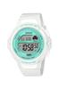Collection LWS-1200H-7A3JF Women's Watch, White/Green
