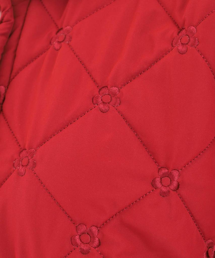 Nightgown Peach Skin Petite Daisy Gown Bordeaux [Narue] Women's