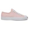 Converse Jack Purcell удобные и простые нескользящие и износостойкие низкие кеды унисекс бело-розовые
