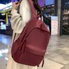 Children Elementary School Girls Solid Color Middle School Students Backpack College Students Backpack