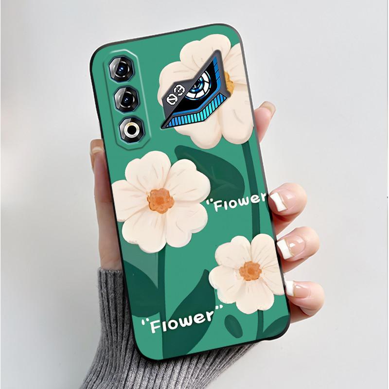 For ZTE Nubia Neo 3 Neo3 GT 5G Case Z2465N Shockproof Silicone TPU Butterfly Flower Back Cover For Nubia Neo 3GT Soft Phone Case