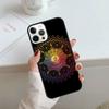 OM Yoga GOA Символ Дзен Чехол для телефона Для iPhone 17 Air 14 15 16 16e 13 12 Max Чехол Для Apple 11 Pro Max Plus Coque