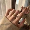 Рыбка с глазом от сглаза Эмалированное Открытое Кольцо Женское Дизайн Рыбы Модный Аксессуар Праздничный Подарок Повседневный Аксессуар