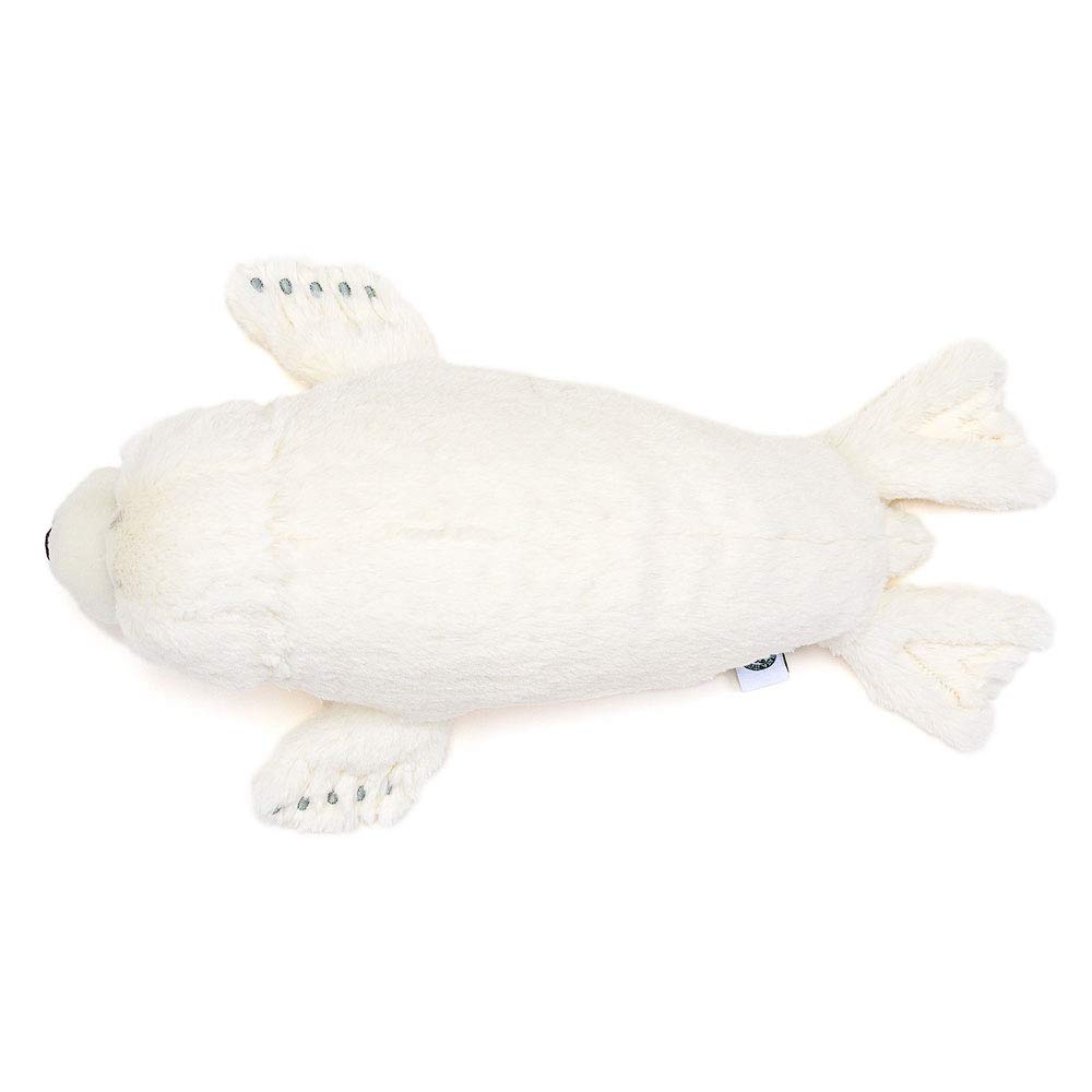 Carolata Spotted Seal Plush Toy (LargeReclining SeriesSoft Touch) Realistic Seal Animal Toy Doll Gift Present Birthday (Twice Measured) Christmas