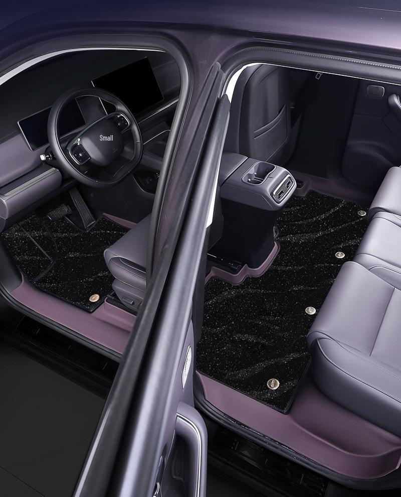 Коврики на пороги и пол Leapmotor C10 из ТПЭ: Модель 25/26, Полное покрытие, Двухслойный, Цвет оригинального автомобиля, Устойчив к грязи и износу.