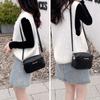 Trend Lingge Embroidery Crossbody Chain Shoulder Bag Women Messenger Bag PU Leather Handbags
