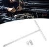 3/8in Drive T Handle Socket Holder 1/4" and 1/2" Adaptors T Handle Wrench Set  Auto Shop