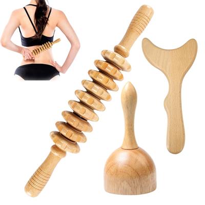 Инструменты для массажа по дереву Fascia Cellulit Remover Body Sculpting Tool Face