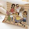 Bobs-Burgers Anmie Cushion Cover Inches Farmhouse Decor Home Throw Pillow Covers For Couch Decorations
