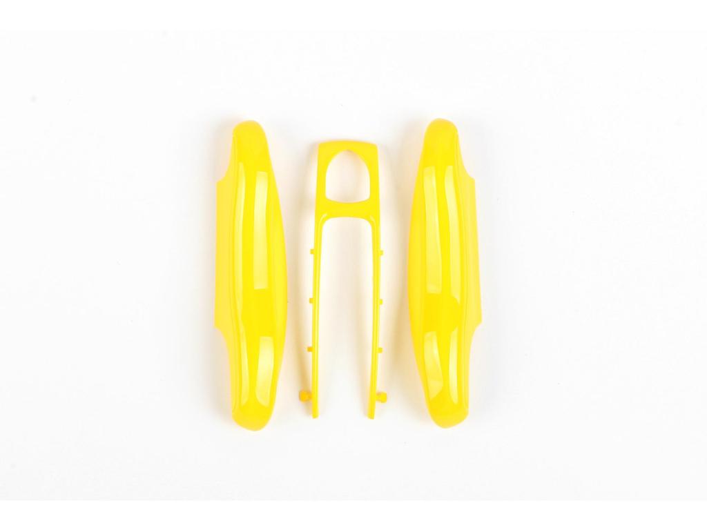 Fits Porsche Key Shell: New Cayenne, Macan, Panamera, 718, Taycan - Ice Raspberry Pink Matte Gray Solid Color