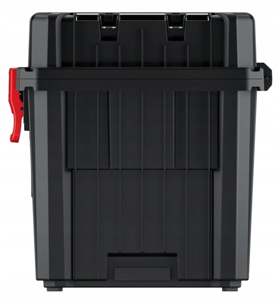 Kistenberg Mobile Tool Box 45X36X64Cm Black Solid Lightweight On Wheels