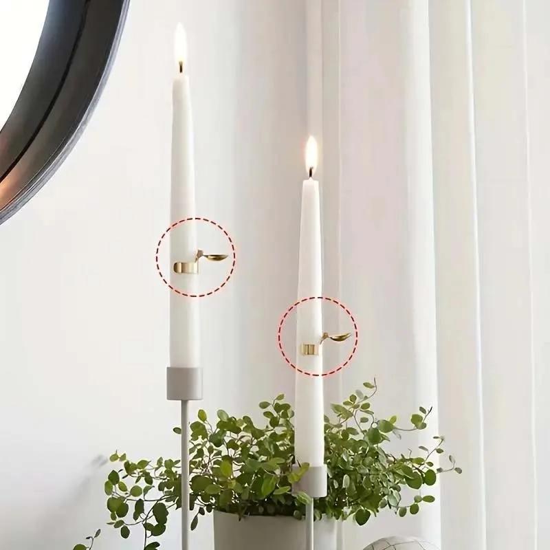 Metal Safety Automatic Candle Extinguisher Candle Tool Metal Clip Candle Accessories Automatic Fire Cover