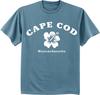 Футболка Cape Cod Мужская с принтом Массачусетс Hyannis Wellfleet Turo MA Унисекс Футболка