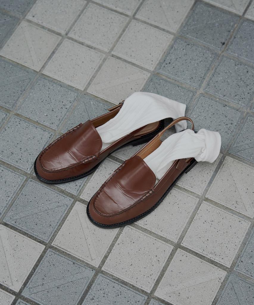 Chielei Sling Back Loafer [C3S05 Br]